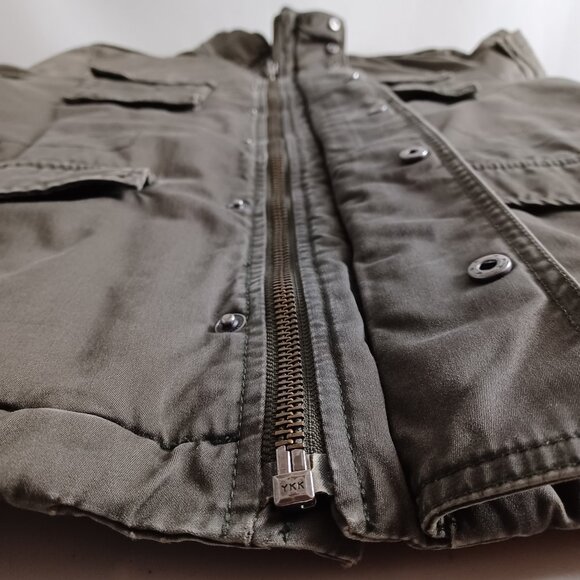 H & M Green Full-zip Field Jacket - Picture 6 of 16